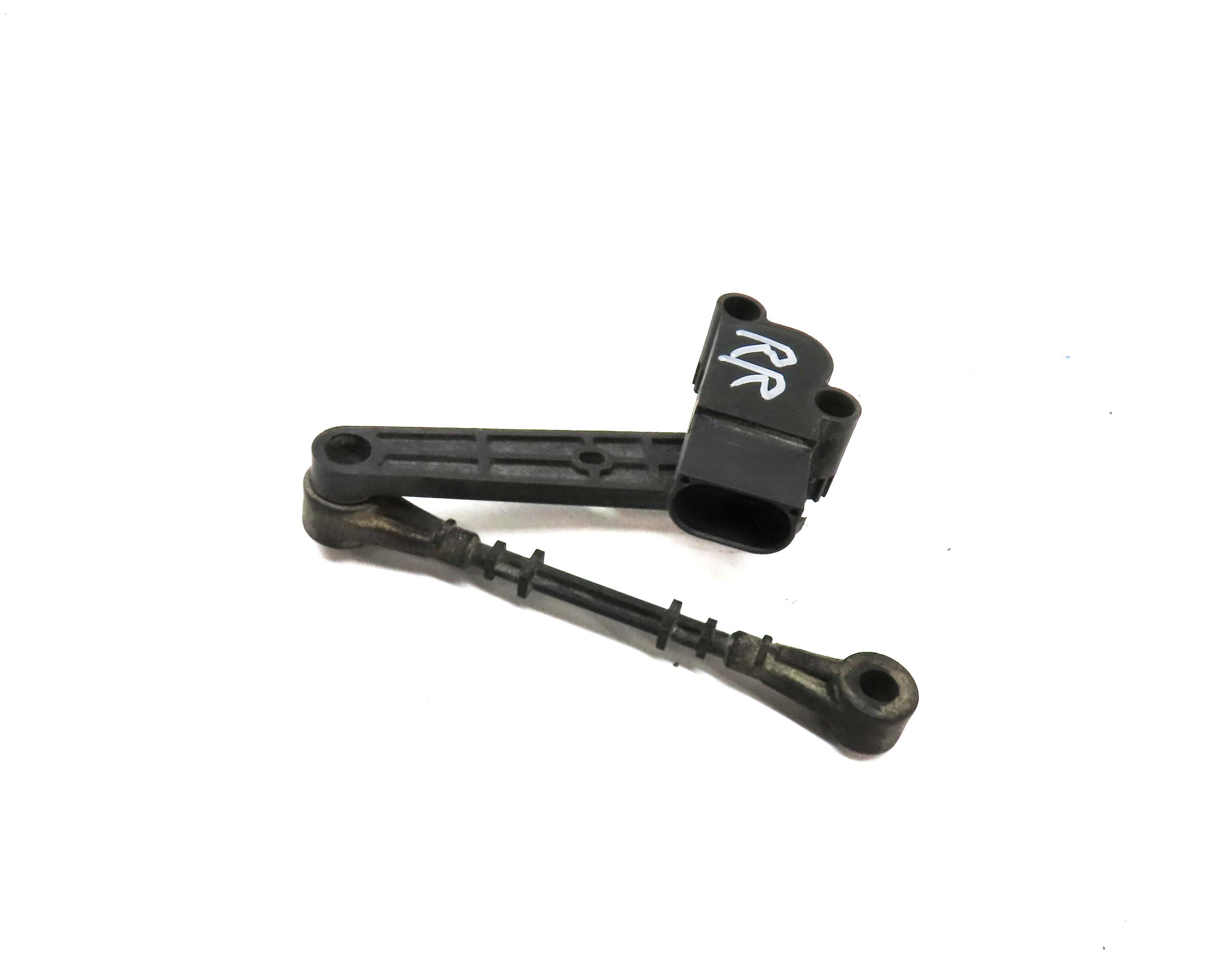 2010 LAND ROVER LR4 (L319) REAR RIGHT PASSENGER SUSPENSION HEIGHT LEVEL SENSOR — exact item pictured